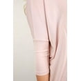 thumbnail image 5 of Jack David Collection Piko Style Top 3/4 Sleeve Casual Neck T-Shirt Oversized of Shoulder, 5 of 5