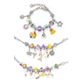 thumbnail image 2 of Charm Bracelet Making Kit Diy Craft Jewelry Gift Set For Kids Girls Teens, 2 of 3