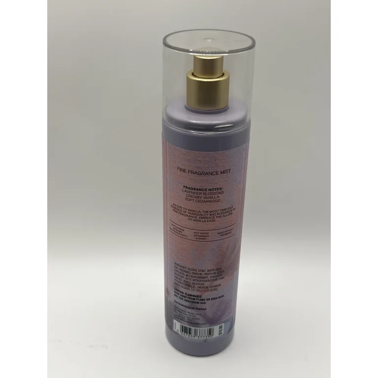 Bath & Body Works VANILLA EASE Fine Fragrance Mist 8oz NEW