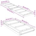 thumbnail image 4 of vidaXL Dog Ramp Green 120x30 cm Solid Wood Fir, 4 of 5