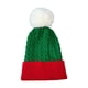 thumbnail image 4 of Gorro de Navidad, gorro de punto ligero para espectáculos en el escenario, esquí, equitación, festivales de primavera Adultos Verde Rojo, 4 of 8