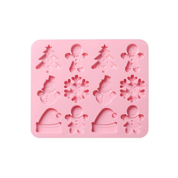 Christmas Silicone Molds Gingerbread Men Candy Cake Mould Walmart Com Walmart Com