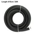 thumbnail image 5 of AN12 3/4" 20ft CPE Fuel Line Hose Nylon Stainless Steel Car Engines Braided Tube Black, 5 of 6