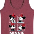 thumbnail image 3 of Mickey & Friends - Minnie Grid - Women's Racerback Tank Top, 3 of 5