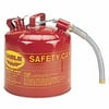 5 Gallon 12" Flex Spout 1" Safety Can, Sold As 1 Can