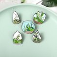 thumbnail image 2 of 5 Unids / Set Novedad Broche Alfileres Suéter Chal Clips Cárdigan Planta Estilo En Hugo Novedad broche Safty Pin, 2 of 8