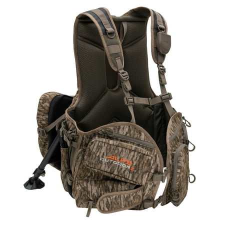 UPC: 0703438847307 | Alps Mountaineering 8473000 Grand Slam Mens Size XL Mossy Oak Bottomland Vest