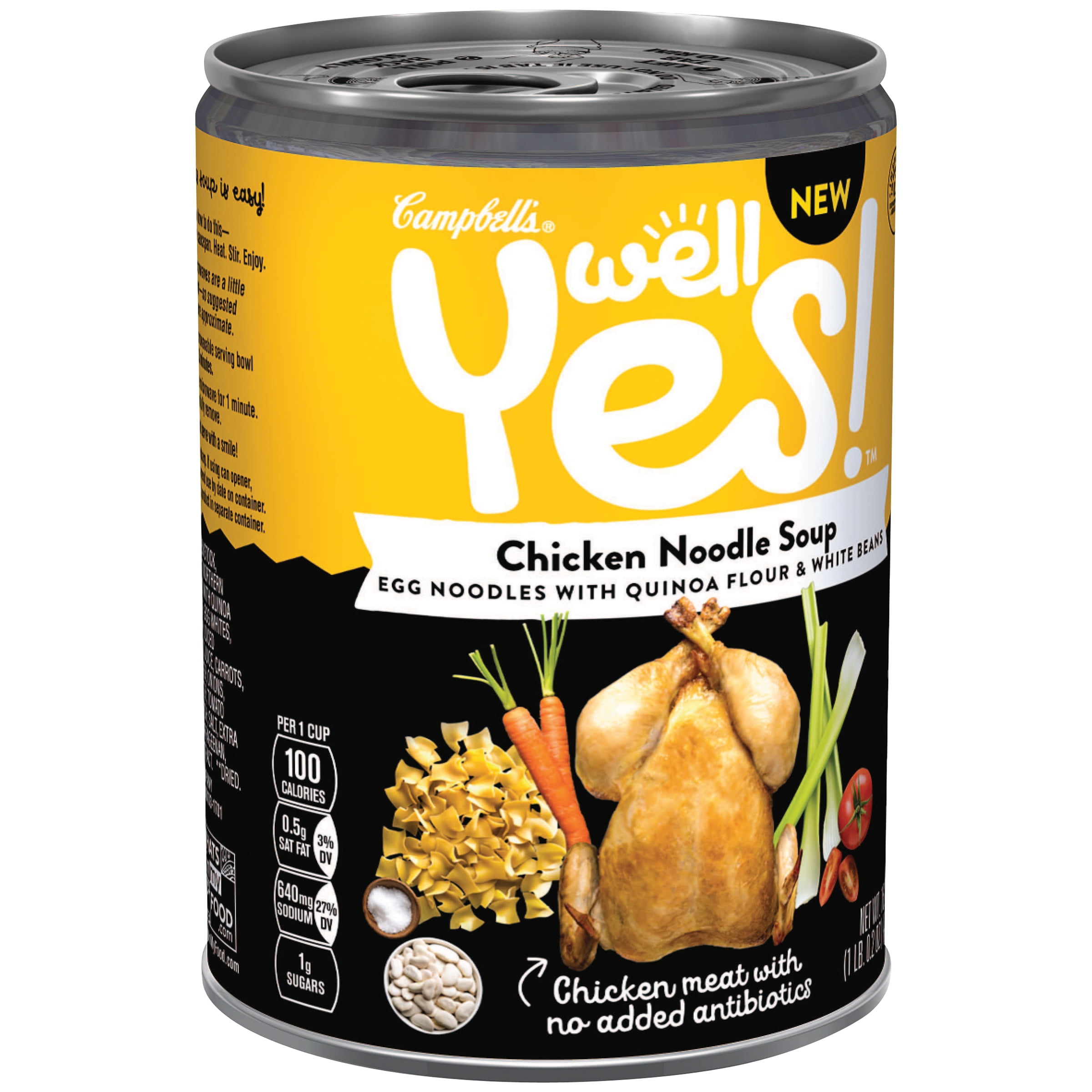 Campbell's Well Yes! Chicken Noodle Soup, 16.2 oz. by Generic