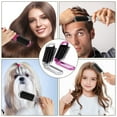 thumbnail image 7 of OPALESQUE 2PCS Travel Hair Brush, Folding Hair Brush with Mirror, Compact Hair Comb, Portable, Collapsible Pocket Brush, Small, for Women, Silver & Purple, 7 of 7