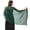 Dark Green, variant on Ladiery Sheer Chiffon Scarf for Women, Sparkly Rhinestone and Silver Thread Wrap for Wedding and Banquet, Glamorous Style, Solid Pattern, Adult