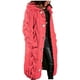 thumbnail image 3 of Cárdigans para mujer, suéter de punto grueso, abrigos largos cálidos de invierno con bolsillos, prendas de vestir de color sólido, 3 of 4