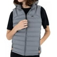 thumbnail image 1 of Chaleco Acolchado Impermeable HikePath para Mujer Color Gris Talla Extra Grande, 1 of 6
