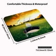 thumbnail image 2 of Mouse pad Wknoon diseño de pelota de golf 24 x 20 cm antideslizante, 2 of 6