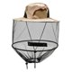 thumbnail image 5 of Qarigey Sombrero de malla de poliéster multicolor, suministros de pesca antimosquitos, protección completa, diseño plegable, gorra de red, Sombreros Beige, 5 of 6