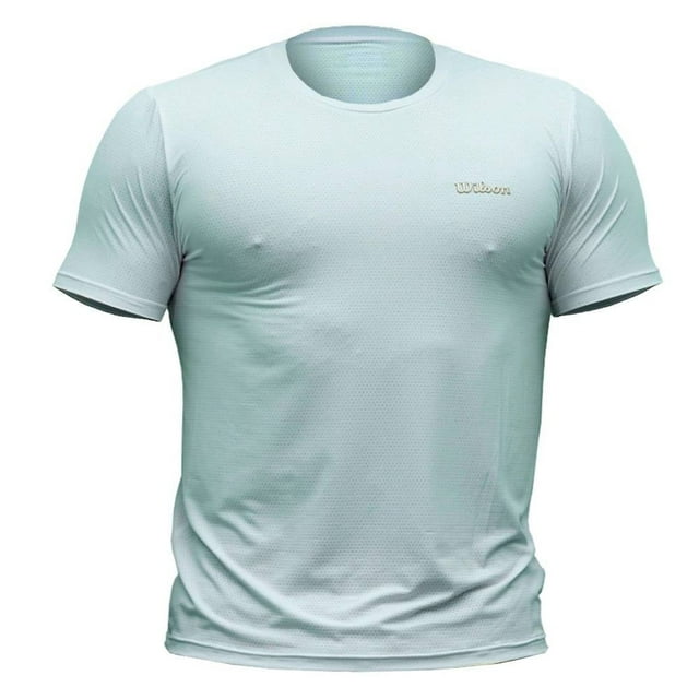 Playera Wilson Azul Talla M/Azul/Playera Caballero