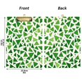 thumbnail image 5 of FORMRS Acrylic Clipboard with Low Profile Clip Standard A4 Letter Size, 12.5" x 9", Green Dot Triangles Pattern, 5 of 8