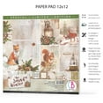 thumbnail image 7 of Ciao Bella The Sound of Winter Limited Edition Paper Pad 12"x12" 12/Pkg, 7 of 7
