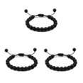 thumbnail image 4 of Sonducket Exquisita de cuentas para mujeres y hombres, regalo para unisex para hombres, piedras preciosas naturales, negro mate Type1 NO1, 4 of 6