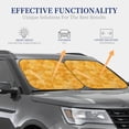 thumbnail image 4 of Zufioo nachos cracker Print Folding Car Windshield Sun Visor, Anti-ultraviolet Sun Visor, Suitable for Trucks, Vans Car Accessories-Medium, 4 of 6
