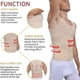 thumbnail image 3 of Para hombre adelgazante moldeador de cuerpo camisas de compresión de ginecomastia Control de barriga fajas cintura pecho Abs chaleco delgado corsé masculino, 3 of 5