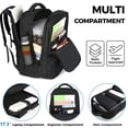 thumbnail image 4 of Mochila de Viaje MATEIN Extra Grande 40L Aprobada para Vuelo con Puerto USB y Compartimento para Zapatos, 4 of 5