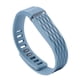 thumbnail image 3 of Accesorio de correa/banda de reloj, accesorios de repuesto para correa de reloj inteligente con cierres metálicos, correa/pulsera de reloj de TPE ecológico (grande) Azul claro, 3 of 5
