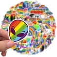 thumbnail image 4 of Rainbow Sticker Set 100 Pieces Graffiti Decals Stickers for Laptop Bicycle Motorcycle Skateboard, 4 of 5