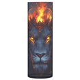 thumbnail image 6 of WOBOGO An Evil Dark Lion Pattern Plastic Vase Home or Wedding Decoration Centerpiece Unbreakable 11.8×3.9in, 6 of 6