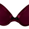 thumbnail image 3 of Brasier Ilusión Satín Vino Talla 36B, 3 of 4