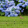 thumbnail image 5 of Oumilen 30 Piece Decorative Garden Fence, 16.5" (H) x 30 ft (L) Animal Barrier Fence Arched, 5 of 6