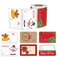 thumbnail image 3 of 250 Uds. Etiquetas adhesivas navideñas, suministros de decoración para invitaciones de boda, 3 of 5