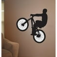 thumbnail image 2 of Wallhogs BMX Silhouette III Cutout Wall Decal, 2 of 2