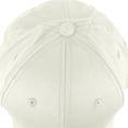 thumbnail image 4 of Sweda 6-Panel Ball Cap - 100% Cotton Baseball Fitted Hat, Adjustable Closure - Khaki., 4 of 5