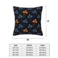 thumbnail image 3 of Home Throw Pillow Covers Two Sides Printed Leaves Patterns Decor Sofa Living Room Bed Couch Car Set of 2, 3 of 7