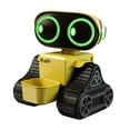 thumbnail image 3 of Robot Juguete Música Inteligente Caminar Recargable Baile RC Robot Control Remoto Amarillo, 3 of 9