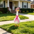 thumbnail image 6 of Nkmbld Porch Goose Clothes for 23" Lawn Cement Plastic Goose Statue Decor, Porch Goose Decorations for All Seasons Outdoor Patio Yard Lawn, 6 of 8