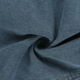 thumbnail image 6 of Xysaqa Women Casual V-Neck Sleeveless Denim Jean Vests Classic Cropped Button Up Camisole Jean Jacket Vests with Pockets M-3X, 6 of 6