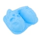 thumbnail image 5 of Molde para hornear con forma de calavera de silicona suave, para Halloween, para pasteles, galletas, chocolate, dulces, color azul hielo., 5 of 14