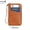 Light Brown, variant on New RFID anti-magnetic wallet with zipper, passport bag, document bag, ticket storage bag, multifunctional passport wallet