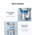 thumbnail image 5 of 2L Pet Water Fountain for Cats and Dogs, 5-Stage Filtration Cat Water Dispenser with 2 Flow Modes, Emergency Water Storage & 6° Slope Design, BPA-Free, Ultra Quiet Pump, 5 of 10
