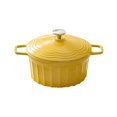 thumbnail image 1 of Ceramic Enamel Pot Household Soup Pot Stew Pot Induction Cooker Casserole Ceramic Casserole Non-stick Pot, 1 of 5