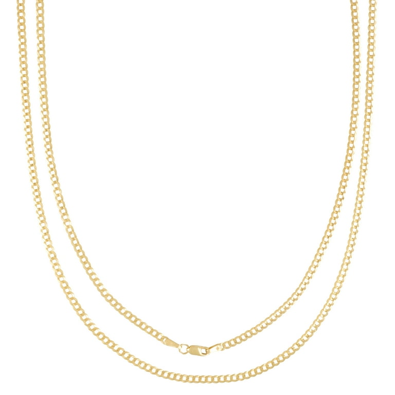 Mens 14k gold chain 24 inch deals
