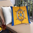 thumbnail image 1 of Ahgly Company Color Focus Yellow Coussin Décoratif d'Extérieur, 18 Po X 18 Po, 1 of 1