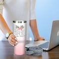 thumbnail image 5 of Christian Gifts For Women - Motivational Religious Catholic Birthday Mothers Day Christmas Gifts for Her Inspirational 30 oz Insulated Stainless Steel Tumbler with Handle Cup Mug, 5 of 6
