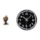 thumbnail image 1 of Figura de escritorio,Reloj de mesa con figura de globo terráqueo,decoración para oficina y hogar,Reloj de pared,Reloj de pared silencioso,sin tictac,decorativo,Reloj de pared moderno y, 1 of 8