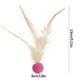 thumbnail image 2 of Pelotas de plumas para gatos, juguetes para gatos de interior, pelotas saltarinas, juguetes interactivos para gatos, juego interactivo para interiores y exteriores, pelota deportiva elástica., 2 of 2