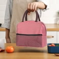 thumbnail image 1 of Kitchen Storage and Organization, Office Worker Lunch Bag Student Lunch Box Bag Lunch Cooler Bag with Rice Insulation Bag, Red, 1 of 6
