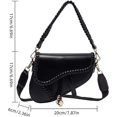 thumbnail image 4 of Bolso de hombro TUNC bolso bandolera de moda de cuero PU, 4 of 5