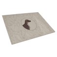 thumbnail image 1 of Carolines Treasures CK2188LCB German Shorthaired Pointer in the Kitchen Glass Cutting Board - Large, 1 of 2