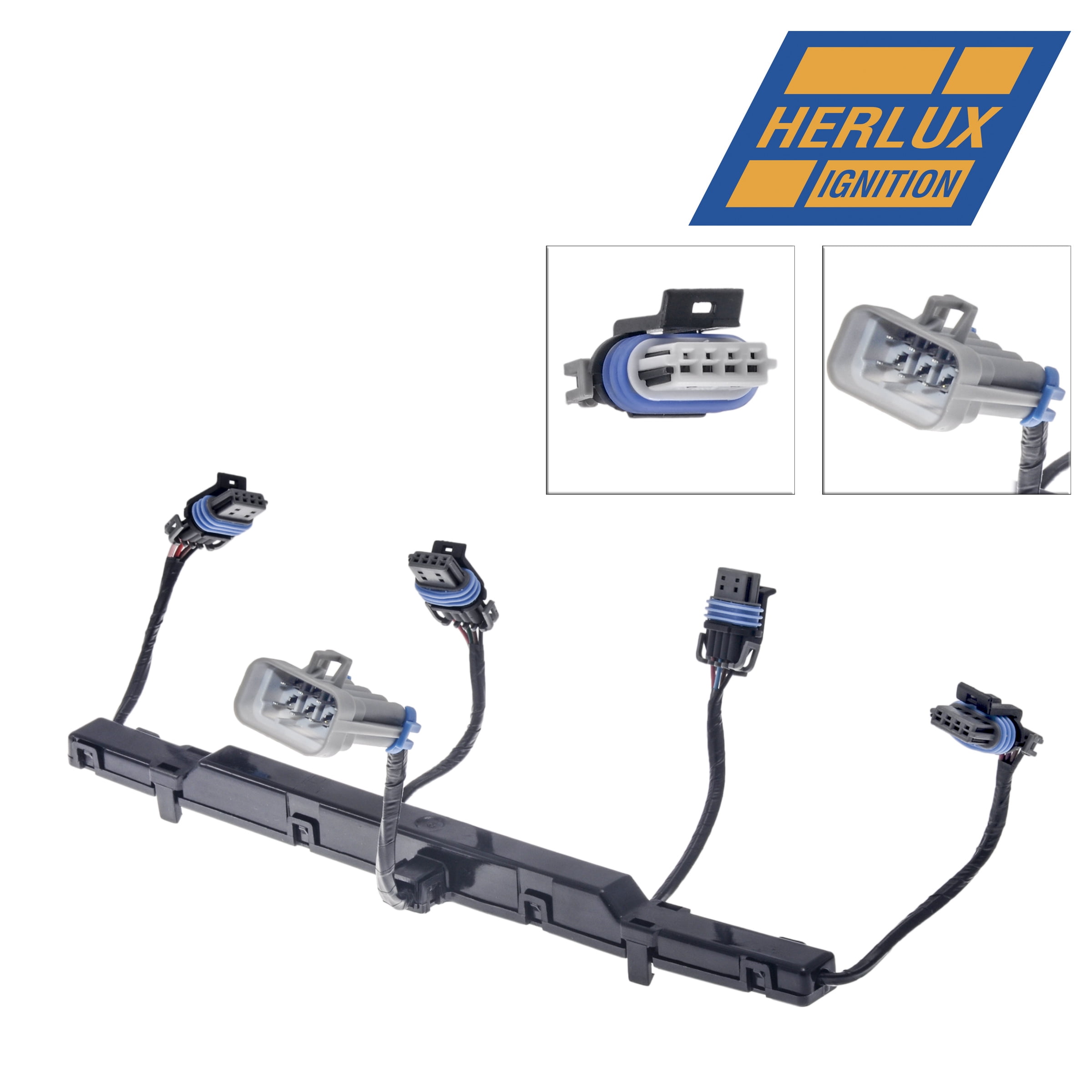 Herko 4-Pack Ignition Coil & Spark Plug Wire Set For LS2 LS4 LS7 – Complete Kit